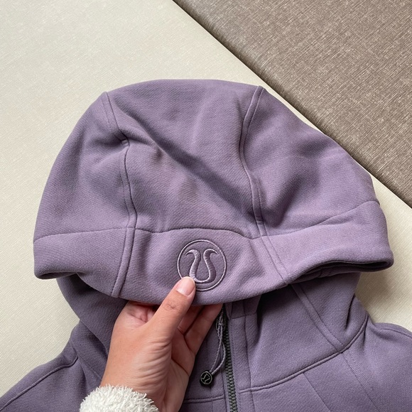 Lululemon Scuba Full-Zip Hoodie - Purple Ash - Picture 4 of 11